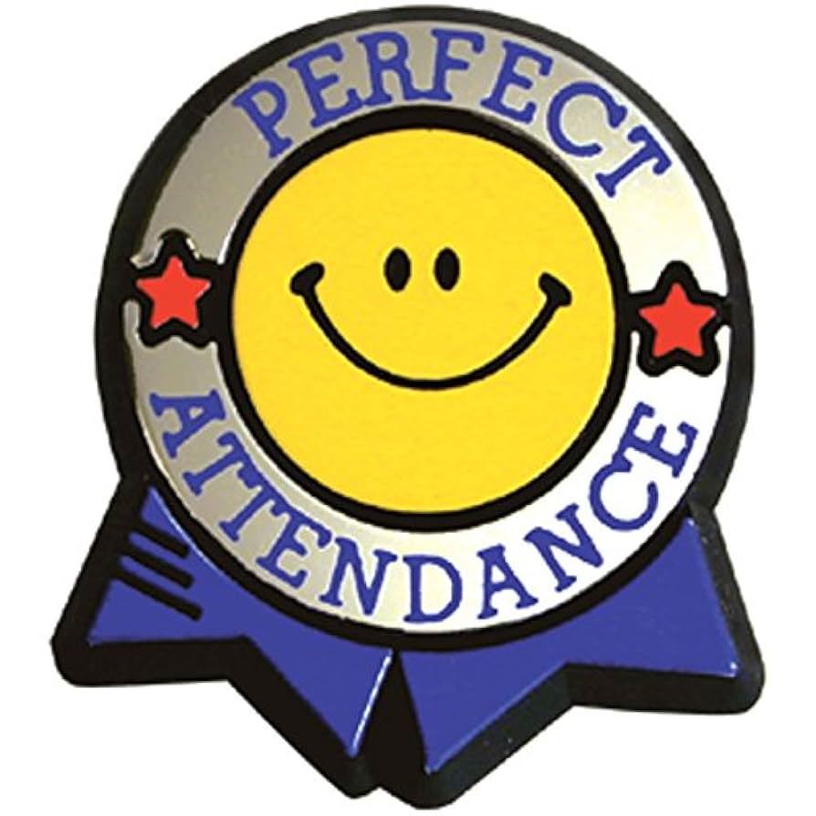  Perfect Attendance Incentive